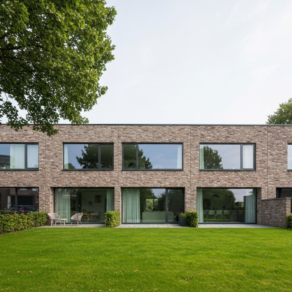 Moderne Nederlandse woning taxatie